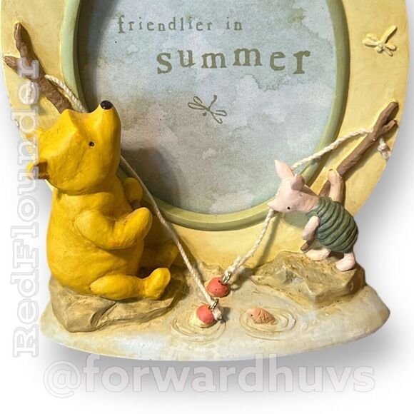 Disney Michel & Company Pooh Classic Fishing With Piglet Photo Frame - Picture 4 of 10